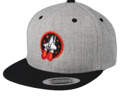 Snapback-Kiddo Cap Kids Rocket Roll Grey/Black Snapback -