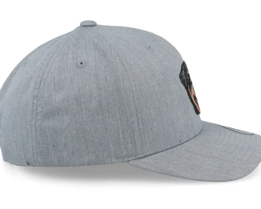 Outlet Kiddo Cap Kids Rottweiler Dog Patch Heather Adjustable - Grey
