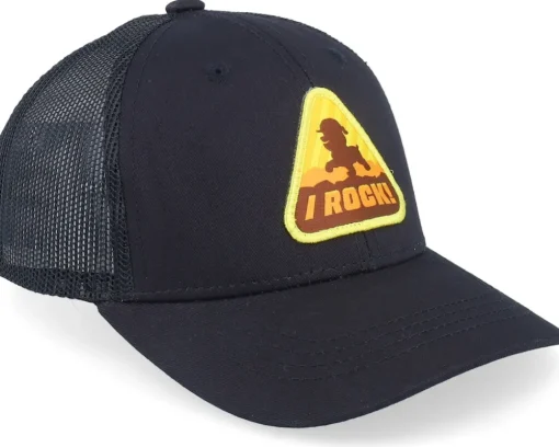 Trucker-PAW Patrol Kids Rubble I Rock Black Trucker -