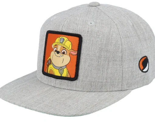 Kids-PAW Patrol Kids Rubble Patch Snapback - Black
