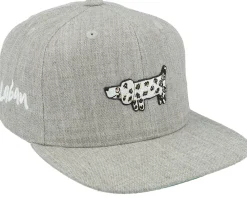 Kids-Lilla Spöket Laban Kids Rufus Heather Grey Snapback -