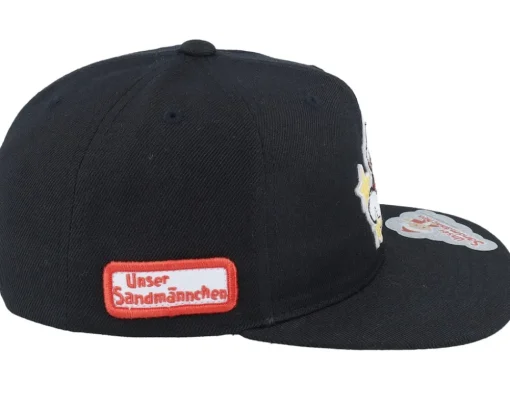 Snapback-Unser Sandmännchen Kids Sandmännchen Clouds & Stars Black Snapback -