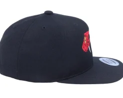 New Kiddo Cap Kids Scarlet Red Viper Black Snapback -