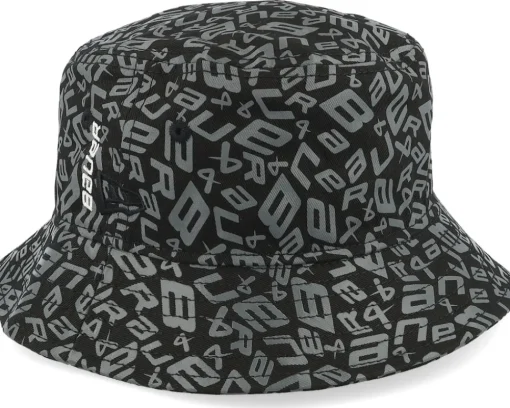 Outlet Bauer Kids Scramble Hat Youth Black Bucket -