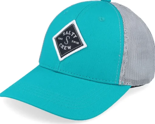 Trucker-Salty Crew Kids Sealine Boys Retro Turquiose Trucker -