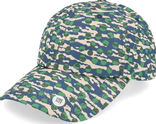 Hot Upfront Kids Seaweed Baseball Camo Navy/Blue Dad Cap -