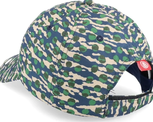 Hot Upfront Kids Seaweed Baseball Camo Navy/Blue Dad Cap -