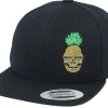 Outlet Kiddo Cap Kids Shady Pineapple Skull Black Snapback -