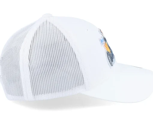 Trucker-Kiddo Cap Kids Shark Drag Car Kids White Trucker -