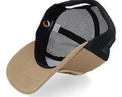 Outlet Kiddo Cap Kids Skater Cat Patch Caramel/Black Trucker -