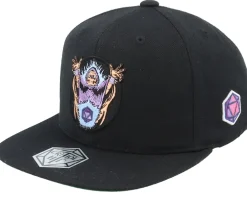 Snapback-Critiql Hit Kids Skeleton Necromancer Patch Black Snapback -