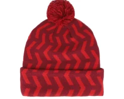 Best The North Face Kids Ski Tuke Red Pom -