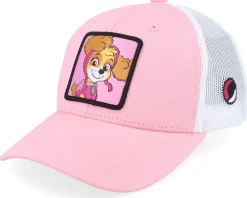 New PAW Patrol Kids Skye Patch Pink/White Trucker -