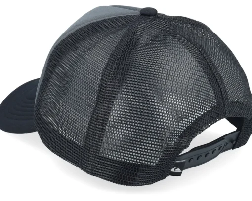 Discount Quiksilver Kids Slab Scratch Dark Shadow/Black A-Frame Trucker -