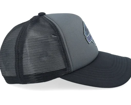 Discount Quiksilver Kids Slab Scratch Dark Shadow/Black A-Frame Trucker -