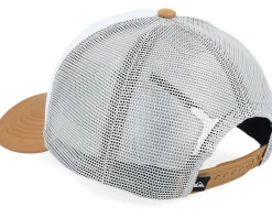 Kids-Quiksilver Kids Slab Scratch White/Bran Foam A-Frame Trucker -
