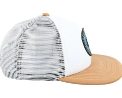 Trucker-Quiksilver Kids Slab Scratch White/Bran Trucker -