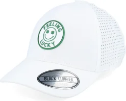 Adjustable | Kids-Black Clover Kids Smile White W White Mesh W Patch Adjustable -