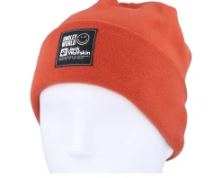 New Jack Wolfskin Kids Smileyworld Teen Beanie Intense Rust Cuff -