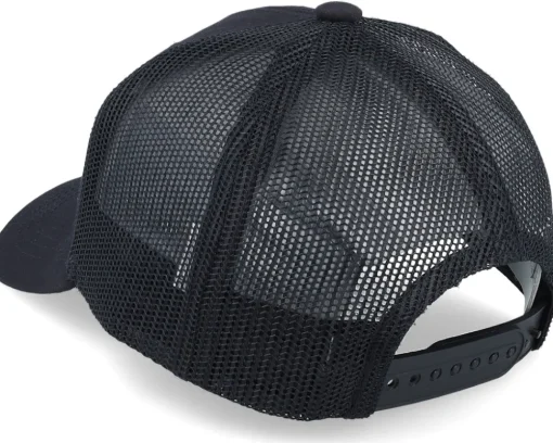 Sale Kiddo Cap Kids Smiling Teddy Patch Black Trucker -