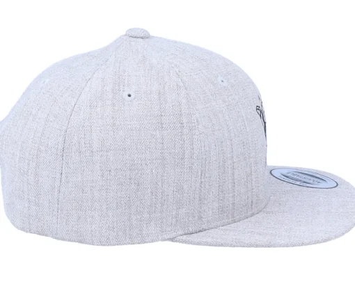 Snapback-Kiddo Cap Kids Space Pose Heather Grey Snapback -