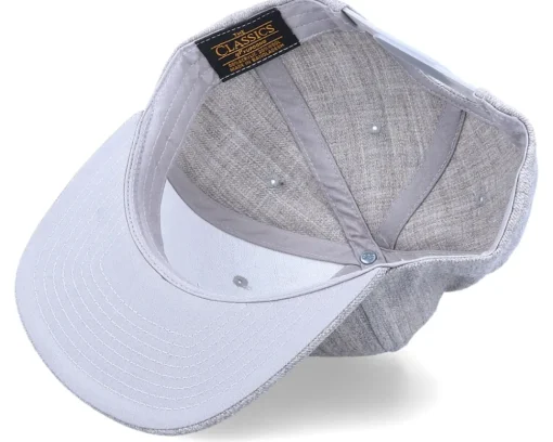 Snapback-Kiddo Cap Kids Space Pose Heather Grey Snapback -