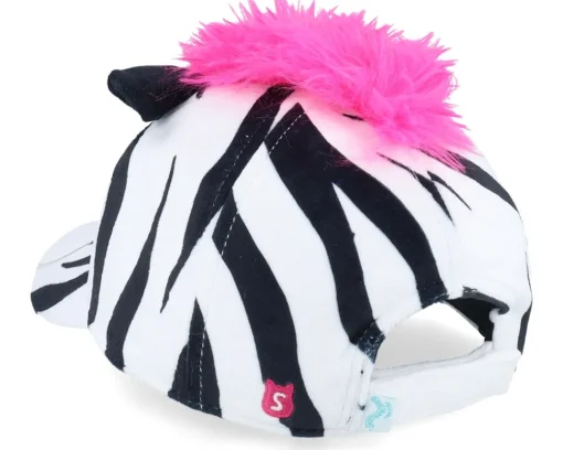 Kids-Difuzed Kids Squishmallows Tracey Plush White/Black/Pink Adjustable -