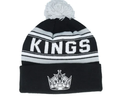 Pom Beanies-Outerstuff Kids St. Louis s Jacquard Cuff Beanie /Yellow Pom - Blue