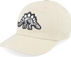 Dad Cap | Kids-Kiddo Cap Kids Stegosaurus Skeleton Patch Stone Dad Cap -