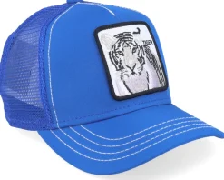 Kids-Goorin Bros. Kids Stripe Earner Blue Trucker -