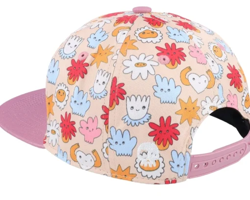 Fashion Headster Kids Strong Heart Buff Beige Snapback -