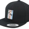Best Kiddo Cap Kids Summer Palms Patch Black Snapback -