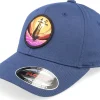 Sale Kiddo Cap Kids Summer Sail Boat Ship Navy Flexfit -