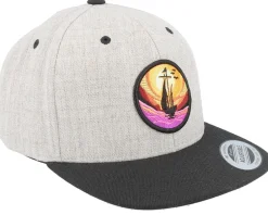 Best Kiddo Cap Kids Summer Sail Boat Ship Heather Grey/Black -