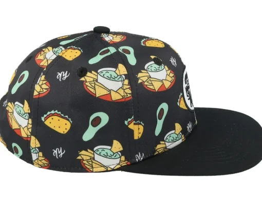 Kids-Headster Kids Taco Tuesday Black Snapback -