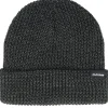 Cuff Beanies-Dakine Kids Tall Boy Beanie Heather Cuff - Black