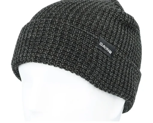 Cuff Beanies-Dakine Kids Tall Boy Beanie Heather Cuff - Black