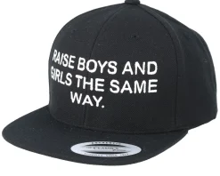 Online Kiddo Cap Kids The Same Way Black Snapback -