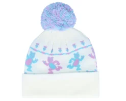 Pom Beanies | Kids-Coal Kids The Toy Bin White Pom -