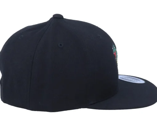 Kids-Kiddo Cap Kids Thug Life T-Rex Applique Black Snapback -