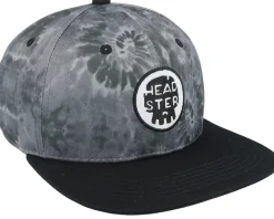Kids-Headster Kids Tie Dye Black Snapback -