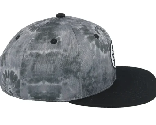 Kids-Headster Kids Tie Dye Black Snapback -