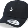 Clearance Iconic Kids Tiny Anchor Black Dad Cap -