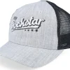 Kids-Kiddo Cap Kids Toddler Little Rockstar Heather Grey/Black Trucker -