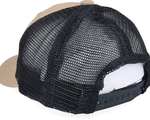 Clearance Kiddo Cap Kids Toddler Little Rockstar Caramel/Black Trucker -
