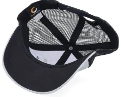 Kids-Kiddo Cap Kids Toddler Little Rockstar Heather Grey/Black Trucker -