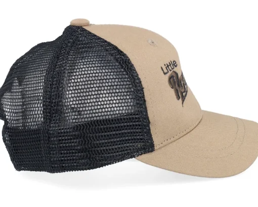 Clearance Kiddo Cap Kids Toddler Little Rockstar Caramel/Black Trucker -