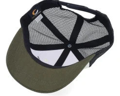 Kids-Kiddo Cap Kids Toddler Little Rockstar Ivory/Black/Dark Mash Trucker -
