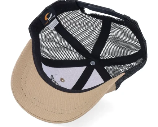 Clearance Kiddo Cap Kids Toddler Little Rockstar Caramel/Black Trucker -