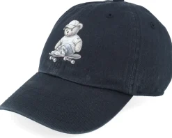 Best Kiddo Cap Kids Toddler Skater Teddy 320 Black Dad Cap -